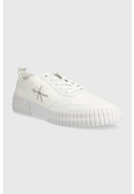 Calvin Klein Jeans Маратонки Skater Vulcanized Laceup в бяло - Pepit.bg