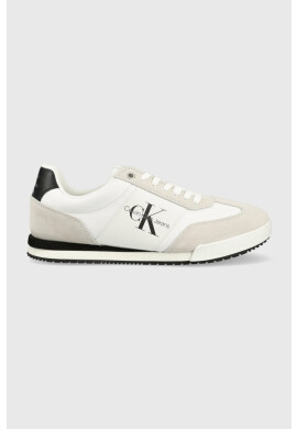 Calvin Klein Jeans Маратонки LOW PROFILE MONO ESSENTIAL в бяло YM0YM00686 - Pepit.bg