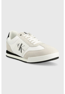 Calvin Klein Jeans Маратонки LOW PROFILE MONO ESSENTIAL в бяло YM0YM00686 - Pepit.bg