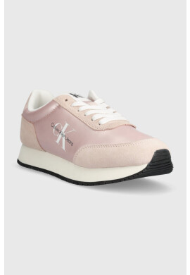 Calvin Klein Jeans Маратонки RETRO RUNNER LOW LAC в розово YW0YW01056 - Pepit.bg