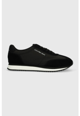 Calvin Klein Jeans Маратонки RETRO RUNNER WINGTIP MIX в черно YM0YM00620 - Pepit.bg