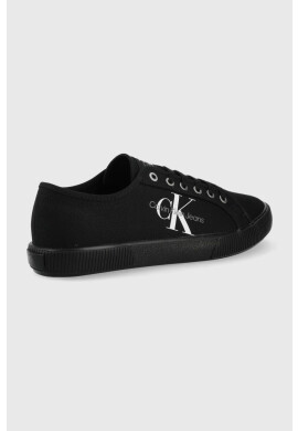 Calvin Klein Jeans Ниски кецове мъжко в черно - Pepit.bg