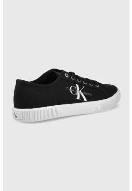 Calvin Klein Jeans Ниски кецове мъжко в черно - Pepit.bg