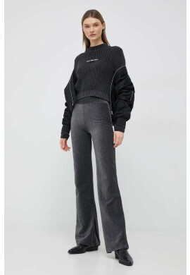 Calvin Klein Jeans Памучен пуловер в черно - Pepit.bg