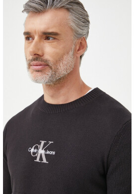 Calvin Klein Jeans Памучен пуловер - Pepit.bg