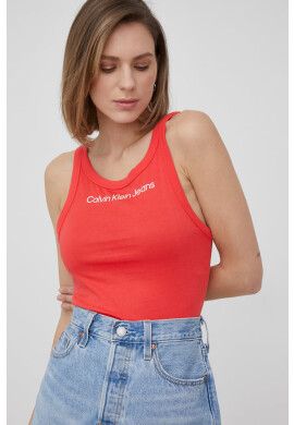 Calvin Klein Jeans Памучен топ - Pepit.bg