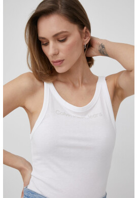 Calvin Klein Jeans Памучен топ - Pepit.bg