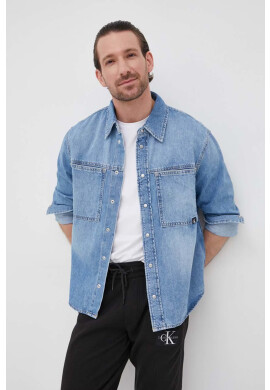 Calvin Klein Jeans Памучна риза - Pepit.bg