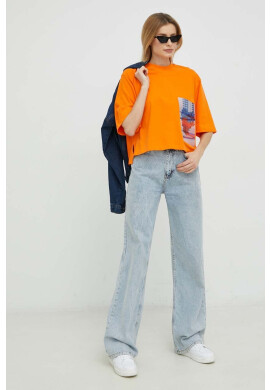Calvin Klein Jeans Памучна тениска - Pepit.bg