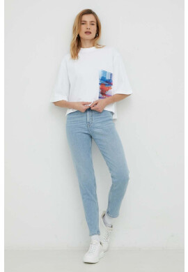 Calvin Klein Jeans Памучна тениска - Pepit.bg