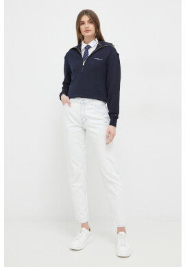 Calvin Klein Jeans Памучни дънки в с висока талия - Pepit.bg