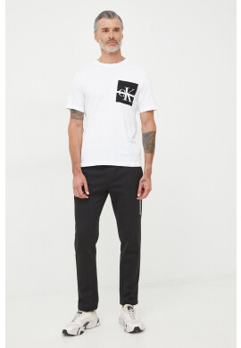 Calvin Klein Jeans Панталони в черно с изчистен дизайн - Pepit.bg