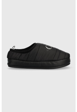 Calvin Klein Jeans Пантофи Home Slipper Wn в черно - Pepit.bg