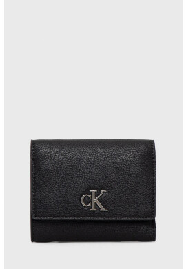 Calvin Klein Jeans Портфейл дамски в черно - Pepit.bg