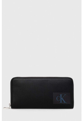 Calvin Klein Jeans Портмоне дамски в черно - Pepit.bg