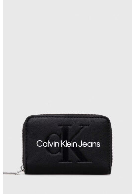 Calvin Klein Jeans Портмоне Дамски в черно - Pepit.bg