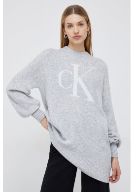 Calvin Klein Jeans Пуловер с вълна - Pepit.bg