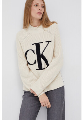Calvin Klein Jeans Пуловер с вълна - Pepit.bg