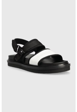 Calvin Klein Jeans Сандали SANDAL HARDWARE в черно YM0YM00643 - Pepit.bg