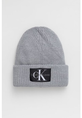 Calvin Klein Jeans Шапка в черно с изчистен дизайн - Pepit.bg
