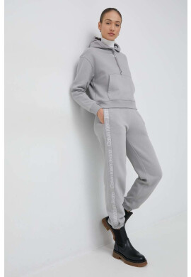 Calvin Klein Jeans Суичър в сиво с изчистен дизайн - Pepit.bg