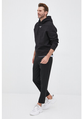 Calvin Klein Jeans Суичър мъжка в черно с принт - Pepit.bg