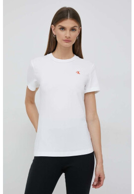 Calvin Klein Jeans Тениска в бяло - Pepit.bg