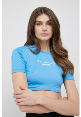 Calvin Klein Jeans Тениска в синьо - Pepit.bg