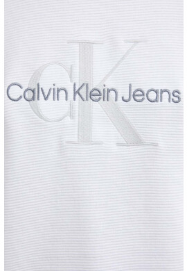 Calvin Klein Jeans Тениска в бяло с принт - Pepit.bg