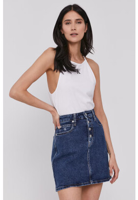 Calvin Klein Jeans Топ в бяло - Pepit.bg