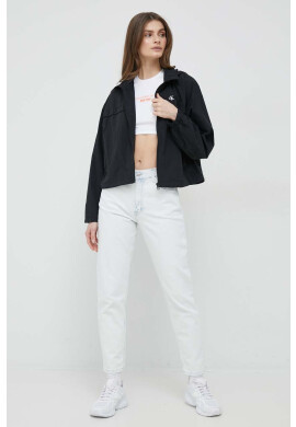 Calvin Klein Jeans Ветровка в черно с преходна изолация - Pepit.bg