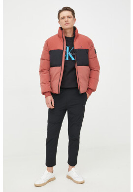 Calvin Klein Jeans Яке в червено със зимна изолация - Pepit.bg