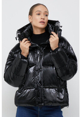 Calvin Klein Jeans Яке в черно със зимна изолация с уголемена кройка - Pepit.bg