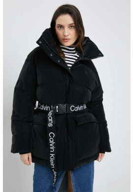 Calvin Klein Jeans Яке в черно със зимна изолация - Pepit.bg