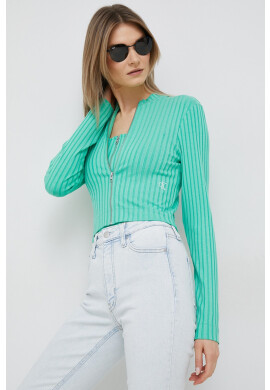 Calvin Klein Jeans Жилетка в тюркоазено - Pepit.bg