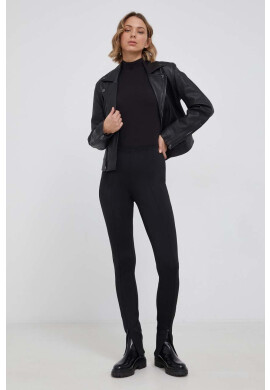 Calvin Klein Клин дамски в черно с изчистен дизайн - Pepit.bg
