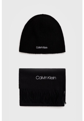 Calvin Klein Комплект с вълна в черно - Pepit.bg