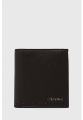 Calvin Klein Кожен портфейл мъжки в кафяво - Pepit.bg