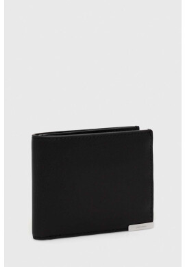 Calvin Klein Кожен портфейл мъжки в черно - Pepit.bg