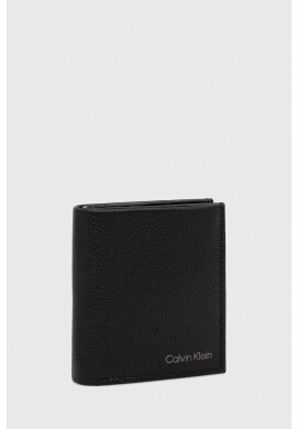 Calvin Klein Кожен портфейл мъжки в черно - Pepit.bg