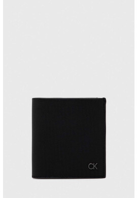 Calvin Klein Кожен портфейл мъжки в черно - Pepit.bg