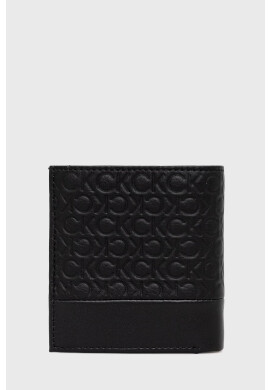 Calvin Klein Кожен портфейл мъжки в черно - Pepit.bg