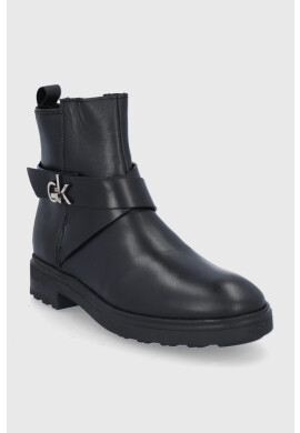 Calvin Klein Кожени боти - Pepit.bg