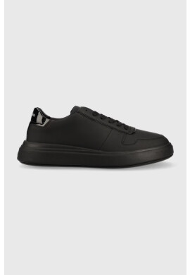Calvin Klein Кожени маратонки Low Top Lace Up в бяло - Pepit.bg