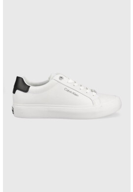 Calvin Klein Кожени обувки в бяло - Pepit.bg