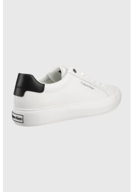 Calvin Klein Кожени обувки в бяло - Pepit.bg