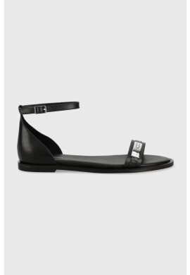 Calvin Klein Кожени сандали Barely There Flat - Pepit.bg