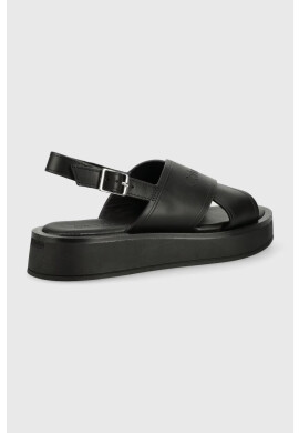 Calvin Klein Кожени сандали Flatform Sandal - Pepit.bg