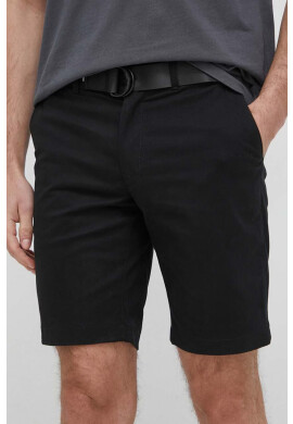 Calvin Klein Къс панталон в черно - Pepit.bg
