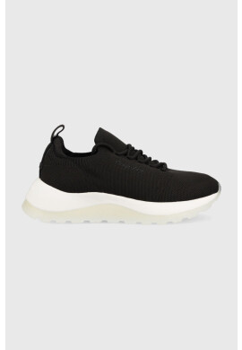 Calvin Klein Маратонки 2 Piece Sole Lace Up в черно - Pepit.bg